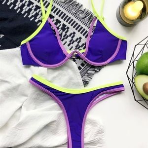 Cute underwire bikini